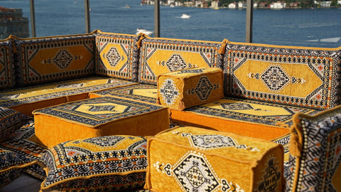 8 Thickness U Sofa Set, Floor Cushions, Moroccan Sofa Set, Arabic Jalsa Seating 8 Thickness U Sofa Set, Floor Cushions, Moroccan Sofa Set, Arabic Jalsa Seating