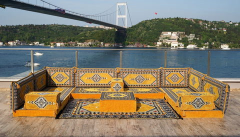 8 Thickness U Sofa Set, Floor Cushions, Moroccan Sofa Set, Arabic Jalsa Seating 8 Thickness U Sofa Set, Floor Cushions, Moroccan Sofa Set, Arabic Jalsa Seating