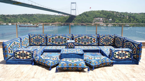 8 Thickness U Sofa Set, Floor Cushions, Handmade Arabic Sofa, Oriental Sofa 8 Thickness U Sofa Set, Floor Cushions, Handmade Arabic Sofa, Oriental Sofa