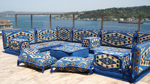8 Thickness U Sofa Set, Floor Cushions, Handmade Arabic Sofa, Oriental Sofa 8 Thickness U Sofa Set, Floor Cushions, Handmade Arabic Sofa, Oriental Sofa