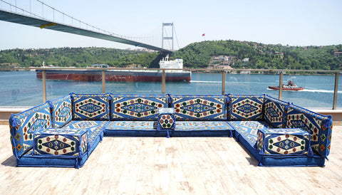 8 Thickness U Sofa Set, Floor Cushions, Handmade Arabic Sofa, Oriental Sofa 8 Thickness U Sofa Set, Floor Cushions, Handmade Arabic Sofa, Oriental Sofa
