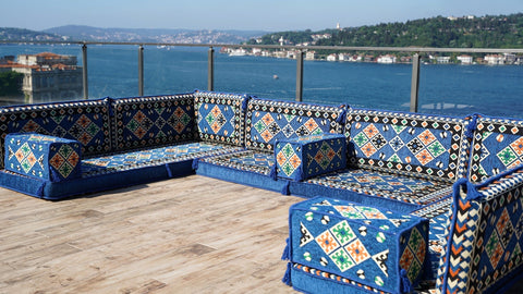 8 Thickness U Sofa Set, Floor Seating, Moroccan Sofa, Handmade Arabic Sofa Seating 8 Thickness U Sofa Set, Floor Seating, Moroccan Sofa, Handmade Arabic Sofa Seating