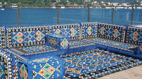 8 Thickness U Sofa Set, Floor Seating, Moroccan Sofa, Handmade Arabic Sofa Seating 8 Thickness U Sofa Set, Floor Seating, Moroccan Sofa, Handmade Arabic Sofa Seating