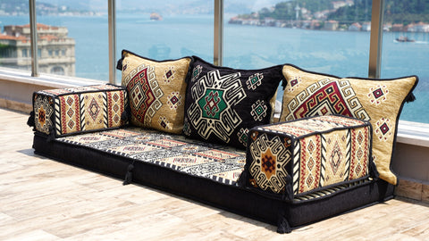 Loveseat Sofa, Arabic Majlis Seating, Turkish Sofa Loveseat Sofa, Arabic Majlis Seating, Turkish Sofa