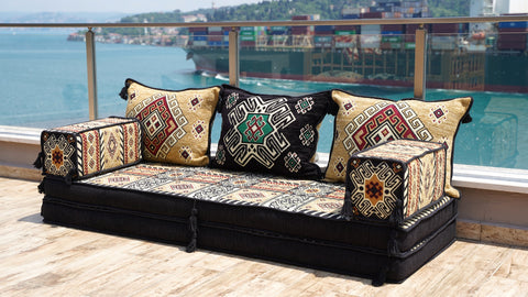 Loveseat Sofa, Arabic Majlis Seating, Turkish Sofa Loveseat Sofa, Arabic Majlis Seating, Turkish Sofa