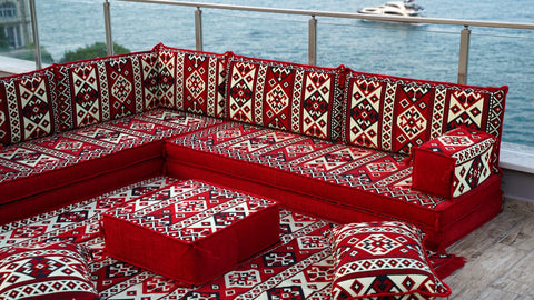 L Shaped Floor Cushions, Floor Sofas, Turkish Sofa Set L Shaped Floor Cushions, Floor Sofas, Turkish Sofa Set