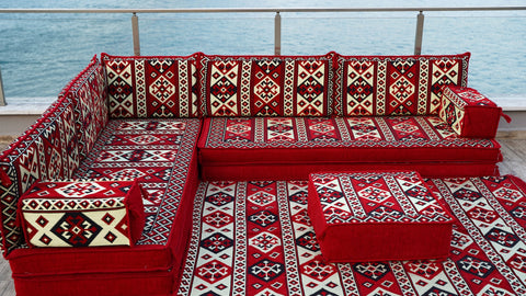L Shaped Floor Cushions, Floor Sofas, Turkish Sofa Set L Shaped Floor Cushions, Floor Sofas, Turkish Sofa Set
