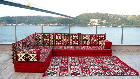 L Shaped Floor Cushions, Floor Sofas, Turkish Sofa Set L Shaped Floor Cushions, Floor Sofas, Turkish Sofa Set