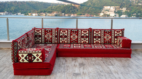 L Shaped Floor Cushions, Floor Sofas, Turkish Sofa Set L Shaped Floor Cushions, Floor Sofas, Turkish Sofa Set