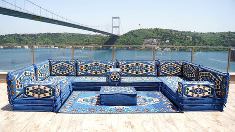 8 Thickness U Sofa Set, Floor Cushions, Handmade Arabic Sofa, Oriental Sofa 8 Thickness U Sofa Set, Floor Cushions, Handmade Arabic Sofa, Oriental Sofa
