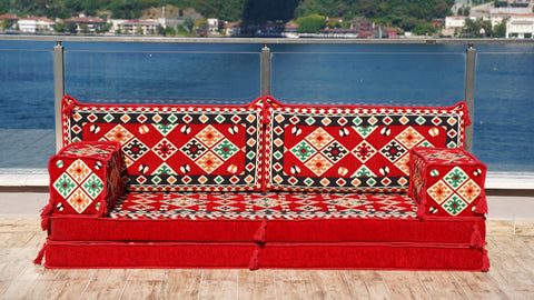 Loveseat Sofa, Floor Sofa, Arabic Majlis Seating