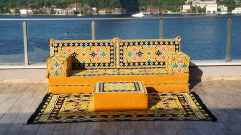 Single Sofa Set, Arabic Majlis Set, Arabic Floor Seating