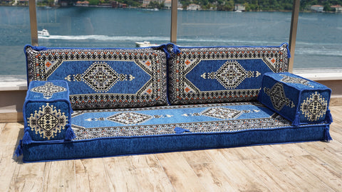 Loveseat Sofa, Turkish Sofa, Arabic Floor Seating Set