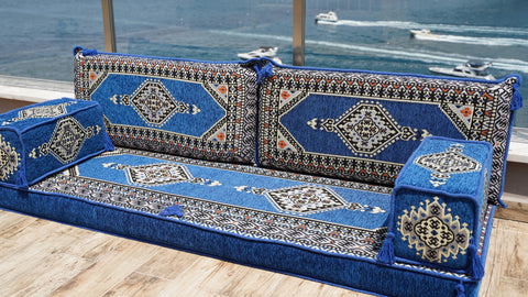 Loveseat Sofa, Turkish Sofa, Arabic Floor Seating Set