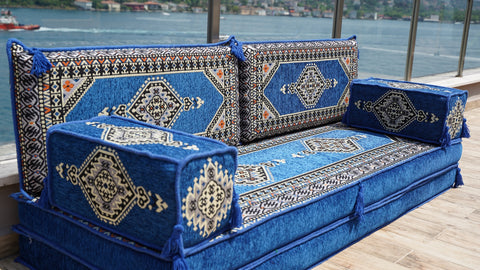 Loveseat Sofa, Turkish Sofa, Arabic Floor Seating Set