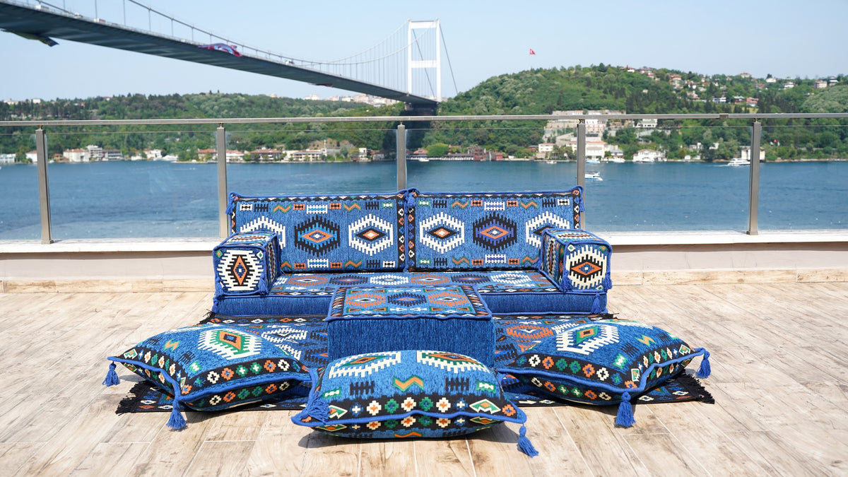 Single Sofa Set, Turkish Sofa Seating, Floor Cushions Set