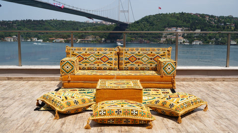 8 Thickness Single Seating Sofa, Arabic Jalsa, Arabic Floor Seating