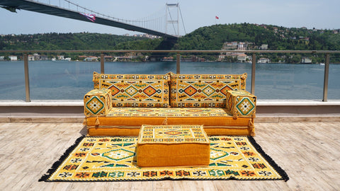 8 Thickness Single Seating Sofa, Arabic Jalsa, Arabic Floor Seating