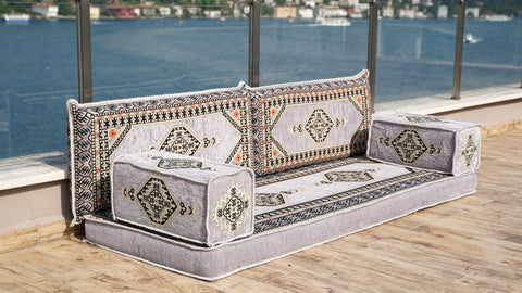 Loveseat Sofa, Turkish Sofa Set, Floor Cushions