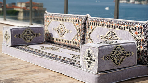 Loveseat Sofa, Turkish Sofa Set, Floor Cushions