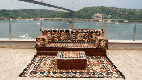 Single Sofa Set, Floor Seating, Arabic Majlis Seating Set