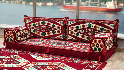 8 Thickness Single Seating Sofa, Arabic Jalsa, Arabic Floor Seating Set