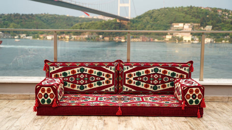 8 Thickness Single Seating Sofa, Arabic Jalsa, Arabic Floor Seating Set