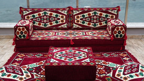 8 Thickness Single Seating Sofa, Arabic Jalsa, Arabic Floor Seating Set