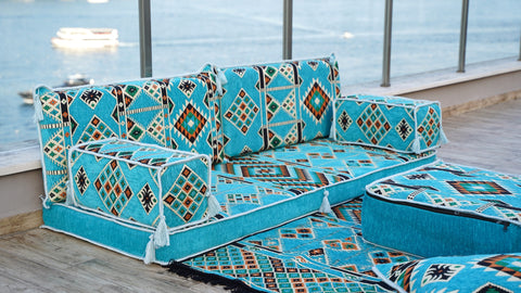 Single Sofa Set, Arabic Sofa, Moroccan Sofa Seating Set