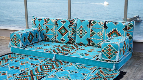 Single Sofa Set, Arabic Sofa, Moroccan Sofa Seating Set