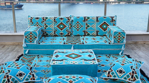 Single Sofa Set, Arabic Sofa, Moroccan Sofa Seating Set