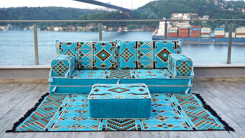 Single Sofa Set, Arabic Sofa, Moroccan Sofa Seating Set