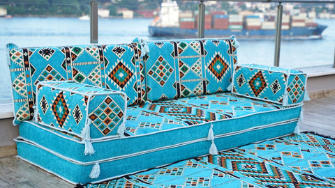 Single Sofa Set, Arabic Sofa, Moroccan Sofa Seating Set