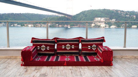 8 Thickness Loveseat, Arabic Majlis Seating, Turkish Sofa Set