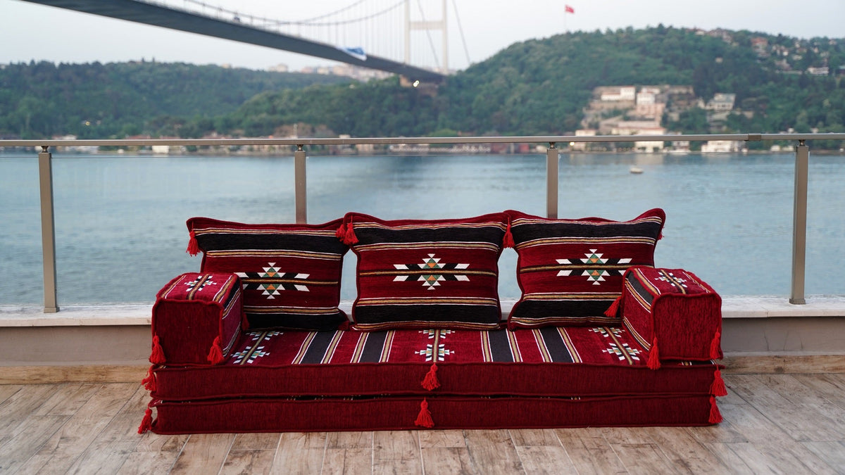 8 Thickness Loveseat, Arabic Majlis Seating, Turkish Sofa Set