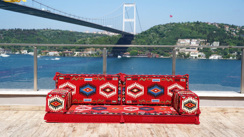 Single Sofa Set, Arabic Jalsa, Turkish Sofa, Floor Cushions