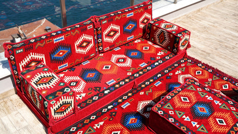 Single Sofa Set, Arabic Jalsa, Turkish Sofa, Floor Cushions