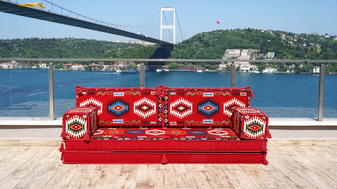 Single Sofa Set, Arabic Jalsa, Turkish Sofa, Floor Cushions