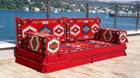 Single Sofa Set, Arabic Jalsa, Turkish Sofa, Floor Cushions