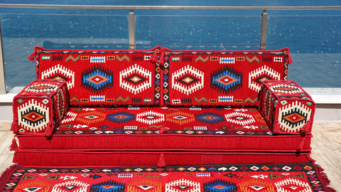 Single Sofa Set, Arabic Jalsa, Turkish Sofa, Floor Cushions