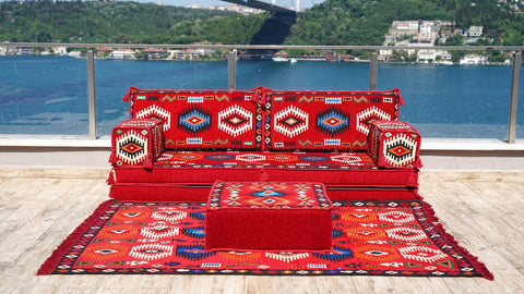 Single Sofa Set, Arabic Jalsa, Turkish Sofa, Floor Cushions