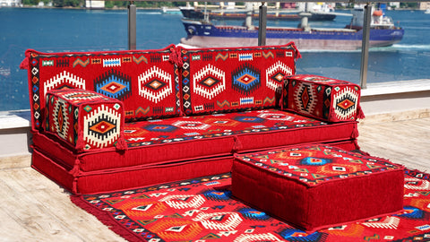 Single Sofa Set, Arabic Jalsa, Turkish Sofa, Floor Cushions