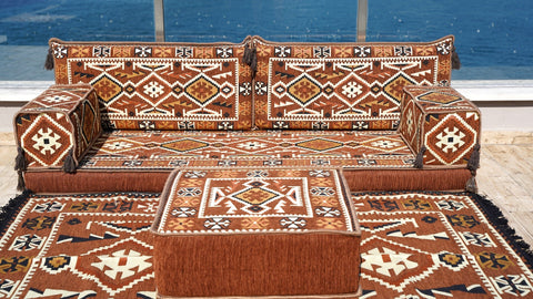 8 Thickness Single Seating Sofa, Arabic Jalsa, Floor Seating Cushions