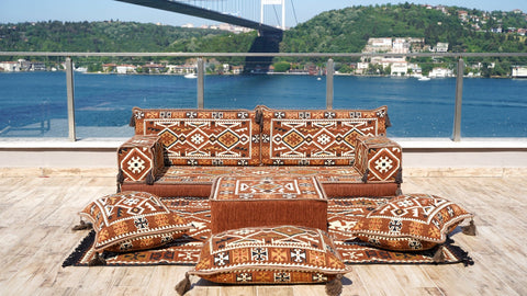 8 Thickness Single Seating Sofa, Arabic Jalsa, Floor Seating Cushions