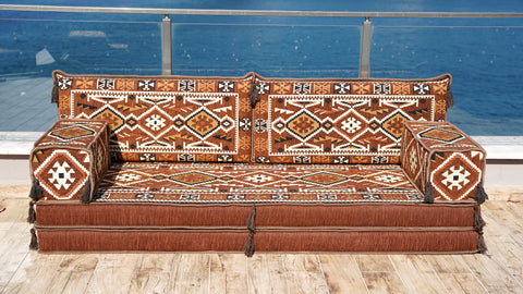 Loveseat Sofa, Arabic Jalsa, Turkish Seating Cushions