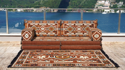 8 Thickness Single Seating Sofa, Arabic Jalsa, Floor Seating Cushions