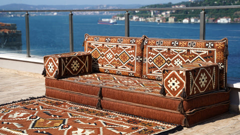 8 Thickness Single Seating Sofa, Arabic Jalsa, Floor Seating Cushions