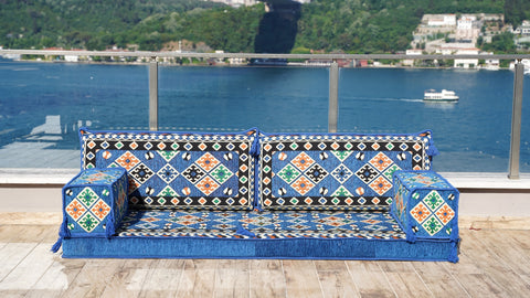 Loveseat Sofa, Floor Sofa Seating, Arabic Majlis Set