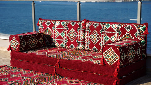 Single Sofa Set, Arabic Sofa, Floor Seating Set