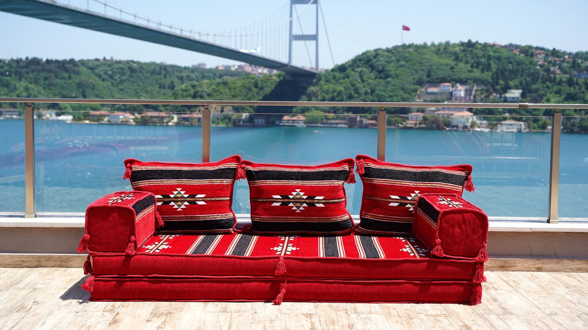 8 Thickness Loveseat, Arabic Majlis, Turkish Sofa Seating